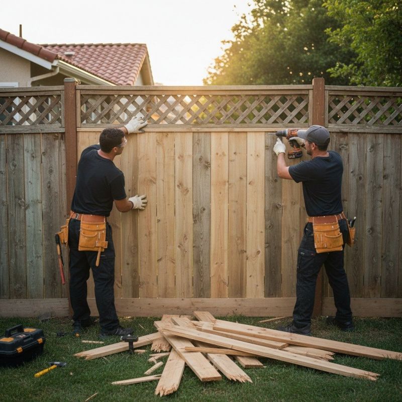 Local Picket Fence Repair pros at work